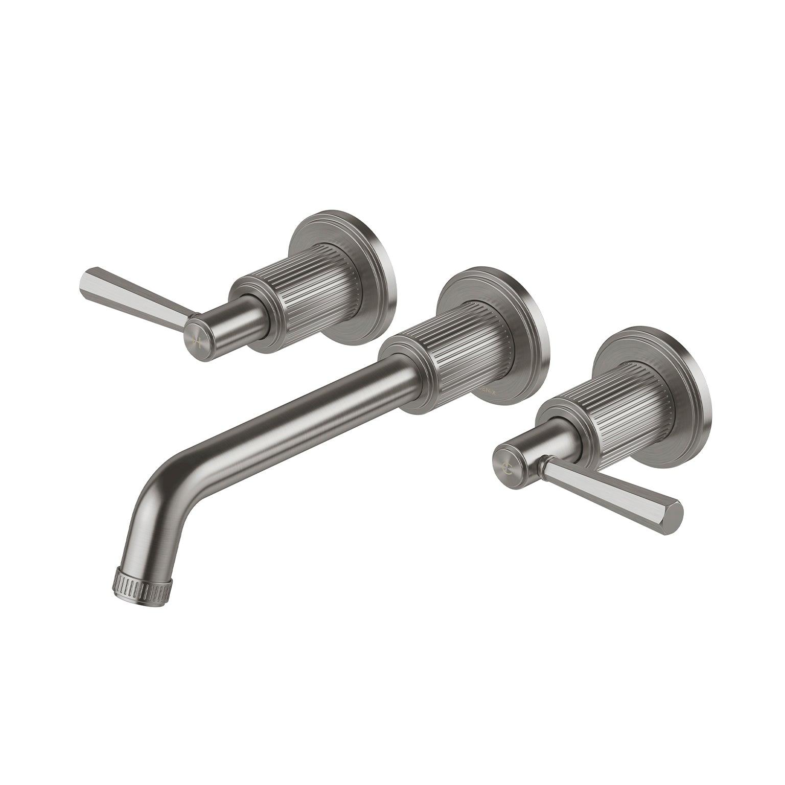Phoenix Wiltern Wall Basin / Bath Tap Set 190mm – Lead Free