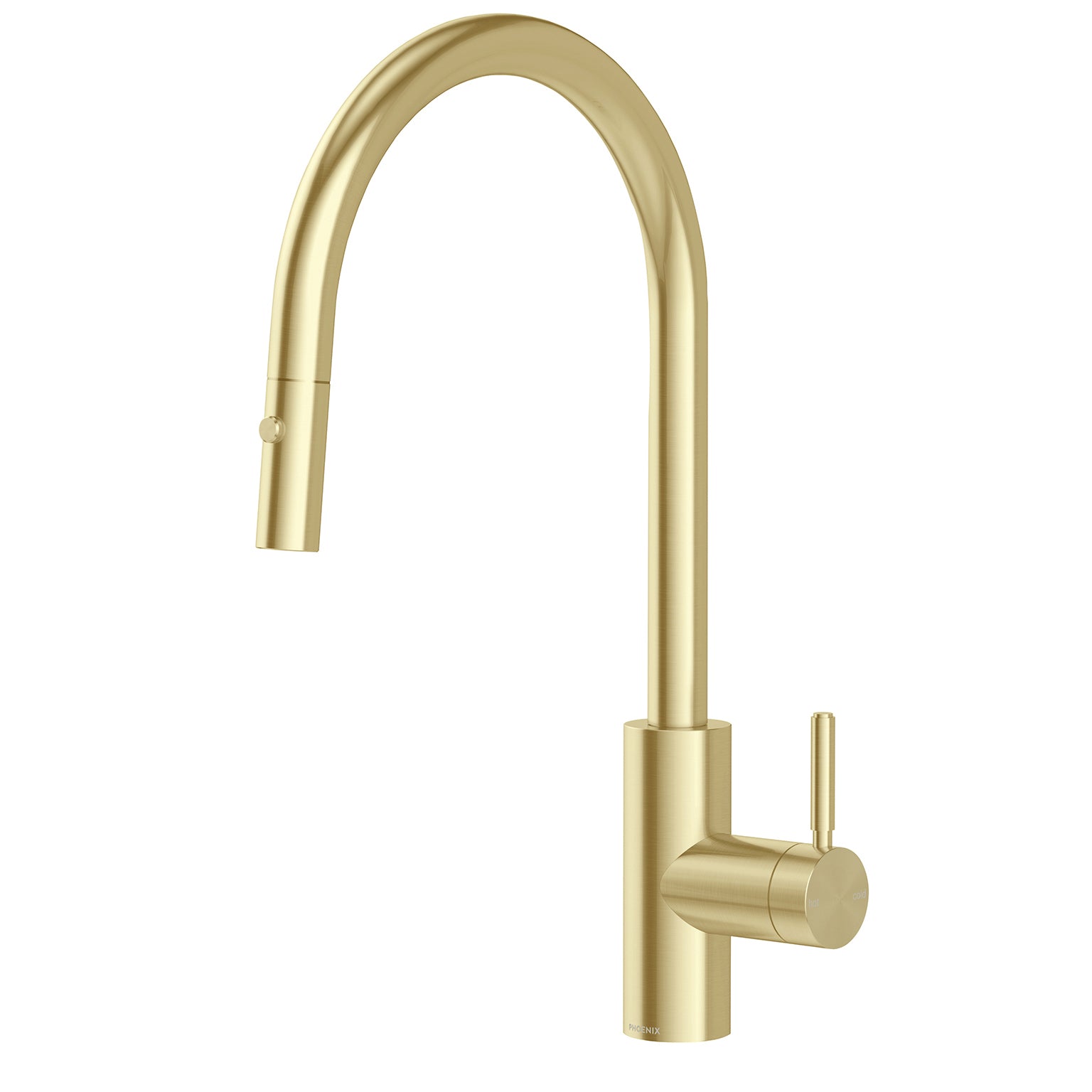 Phoenix Vivid MKII Pull Out Sink Mixer 240mm Gooseneck – Lead Free