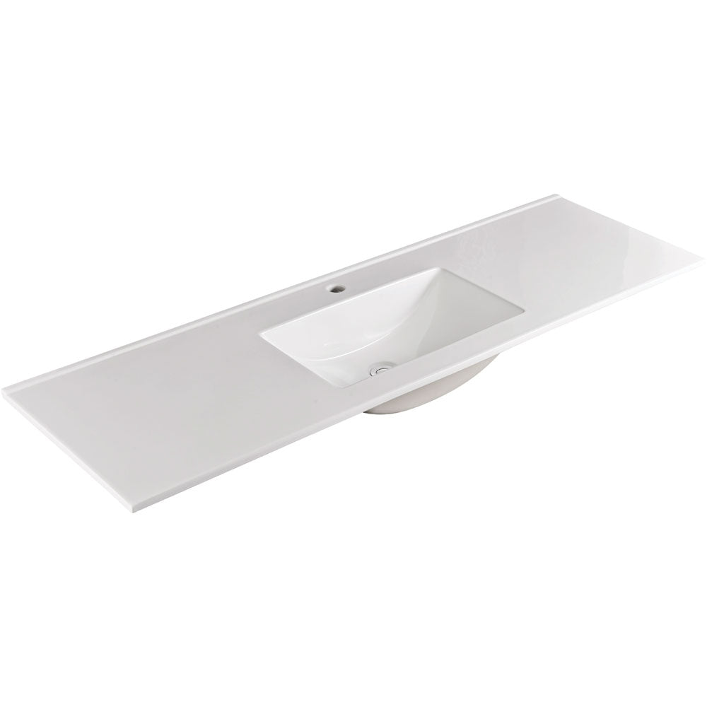 Fienza Vanessa Full Depth Poly-Marble Basin Top - 600 / 750 / 900 / 1200 / 1500 / 1800mm