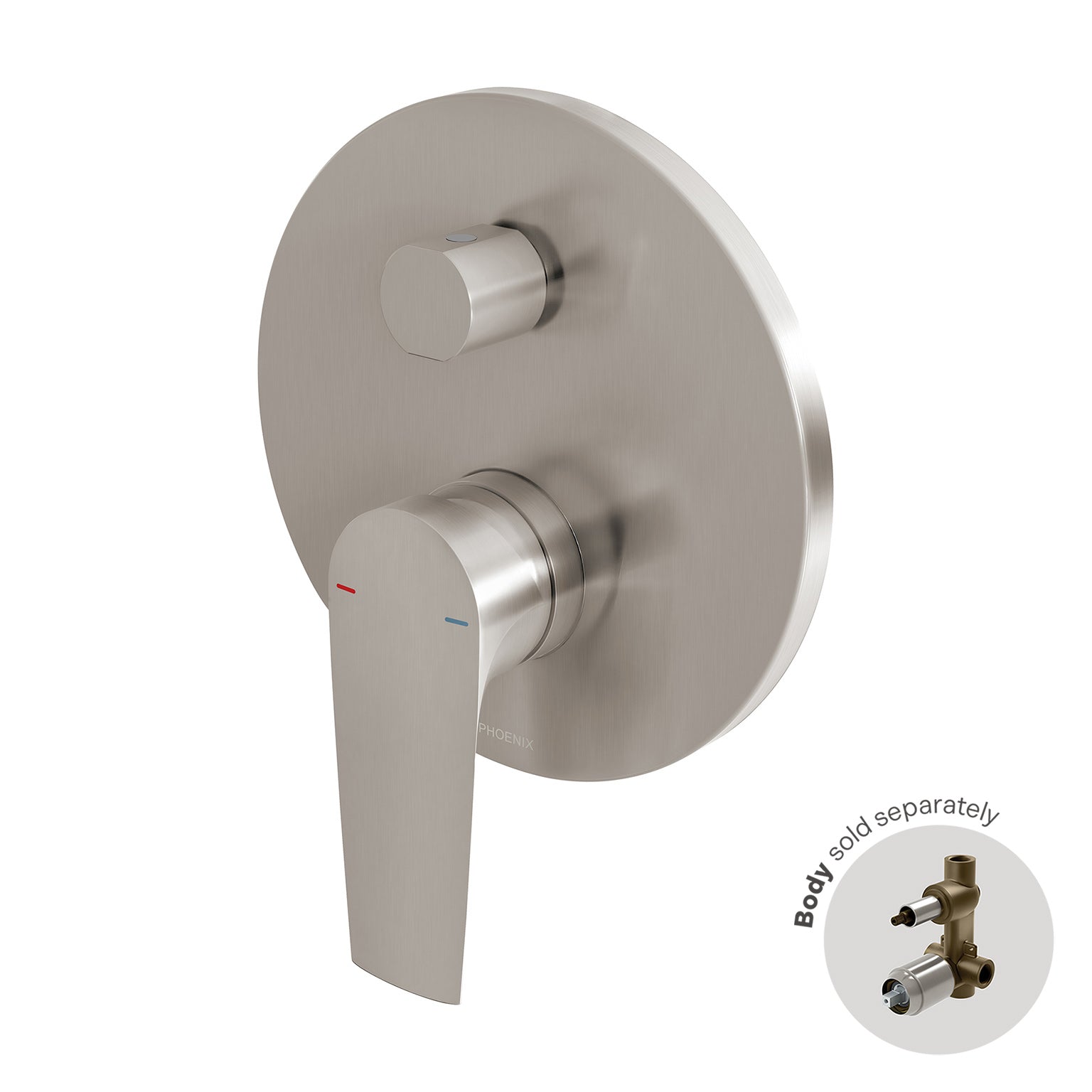 Phoenix Arlo Shower / Bath Diverter Mixer (Trim Kit Only)