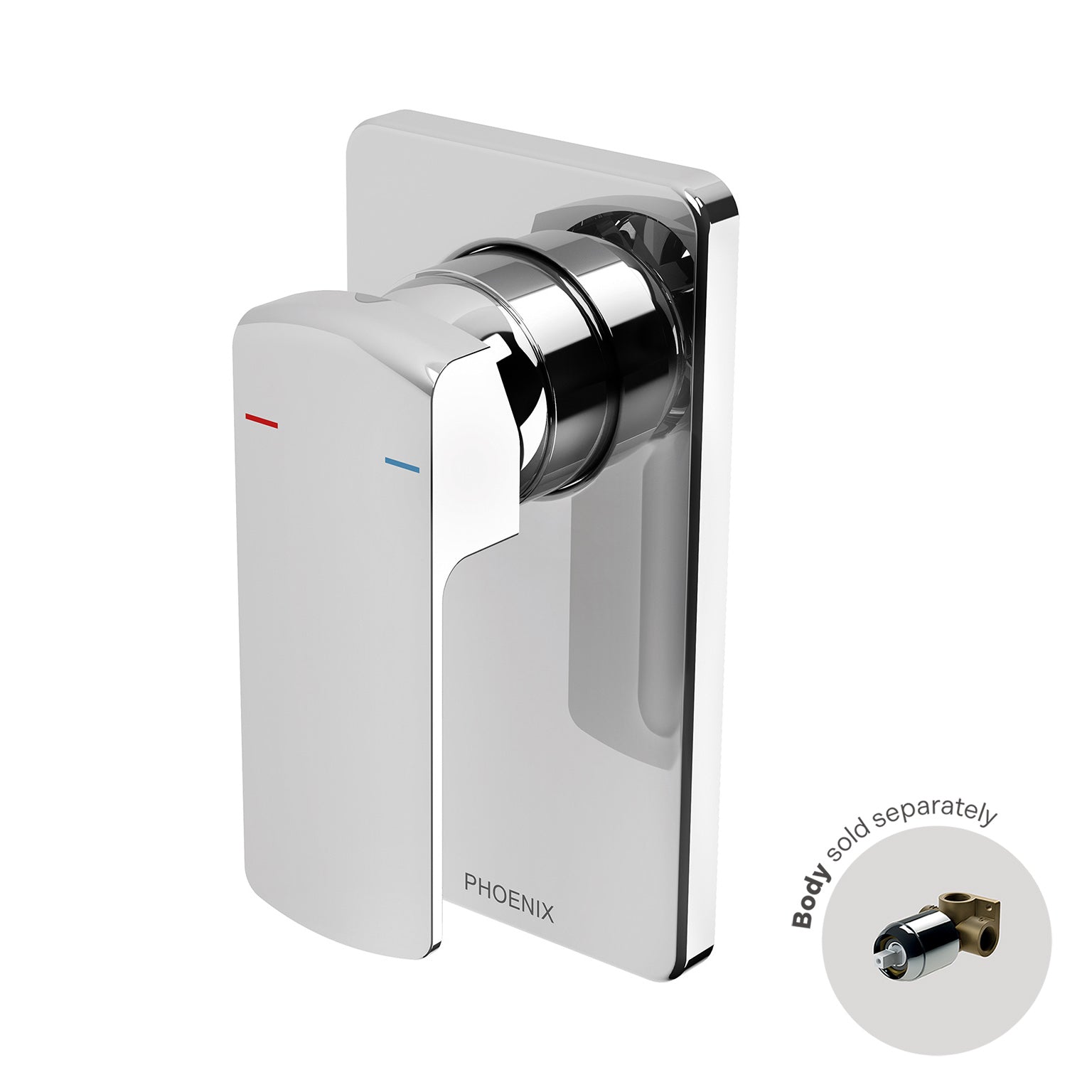 Phoenix Teva Shower / Wall Mixer (Trim Kit Only)