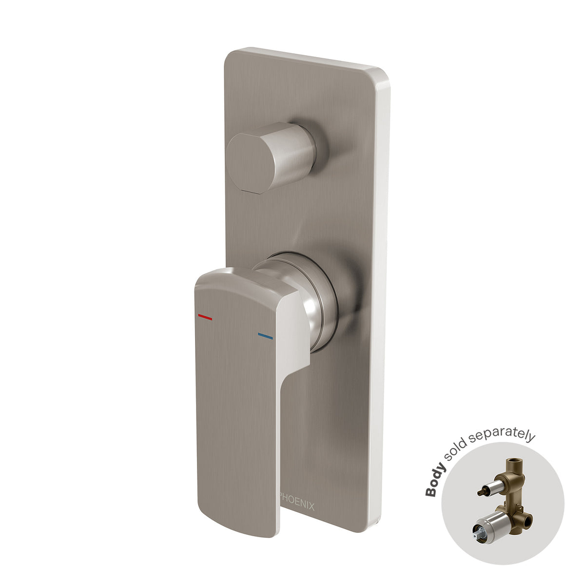 Phoenix Teva Shower / Bath Diverter Mixer (Trim Kit Only)