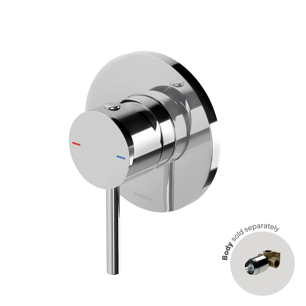 Phoenix Pina Shower / Wall Mixer 90mm (Trim Kit Only)