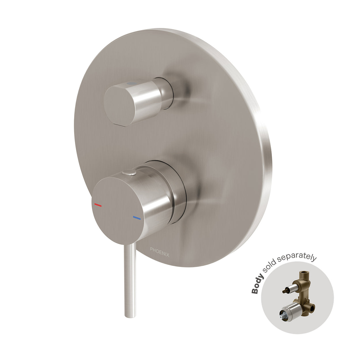 Phoenix Pina Shower / Bath Diverter Mixer (Trim Kit Only)