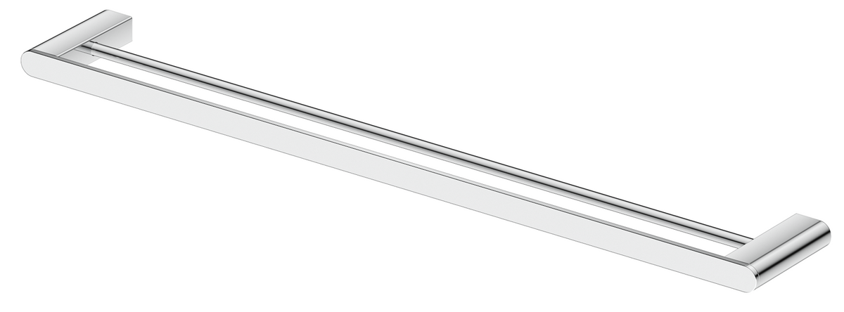 Bella Vista Supra Double Towel Rail - 600/800mm - Chrome
