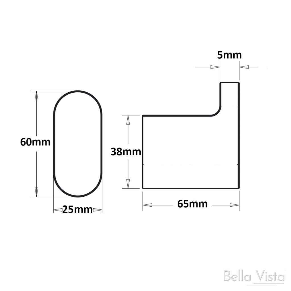 Bella Vista Supra Robe Hook