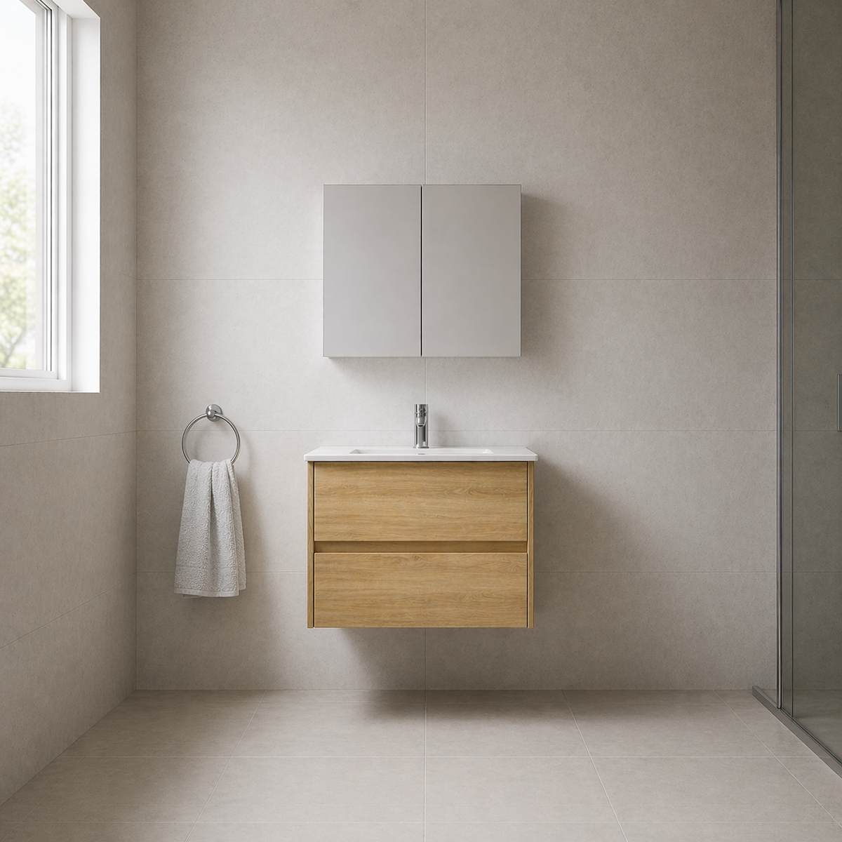 NUTRO Wall Hung Vanity