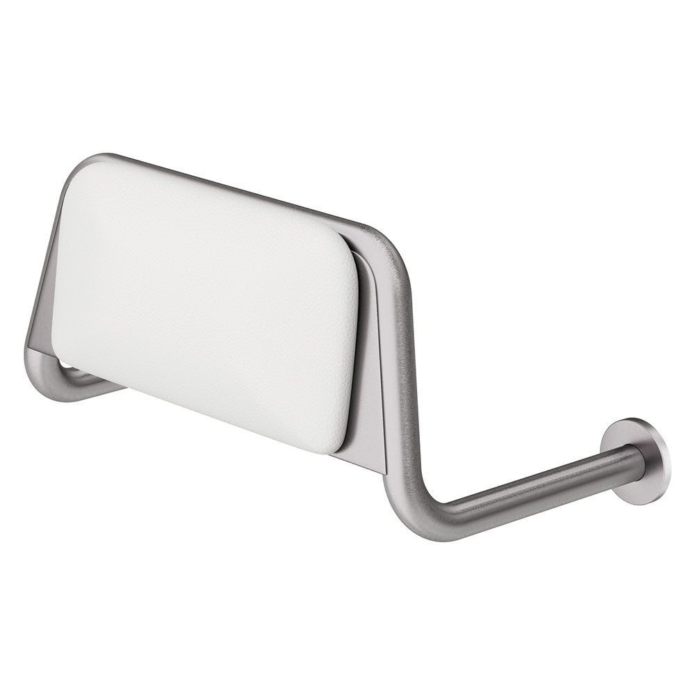 Care Back Rest with Cushion Plate, Stainless Steel