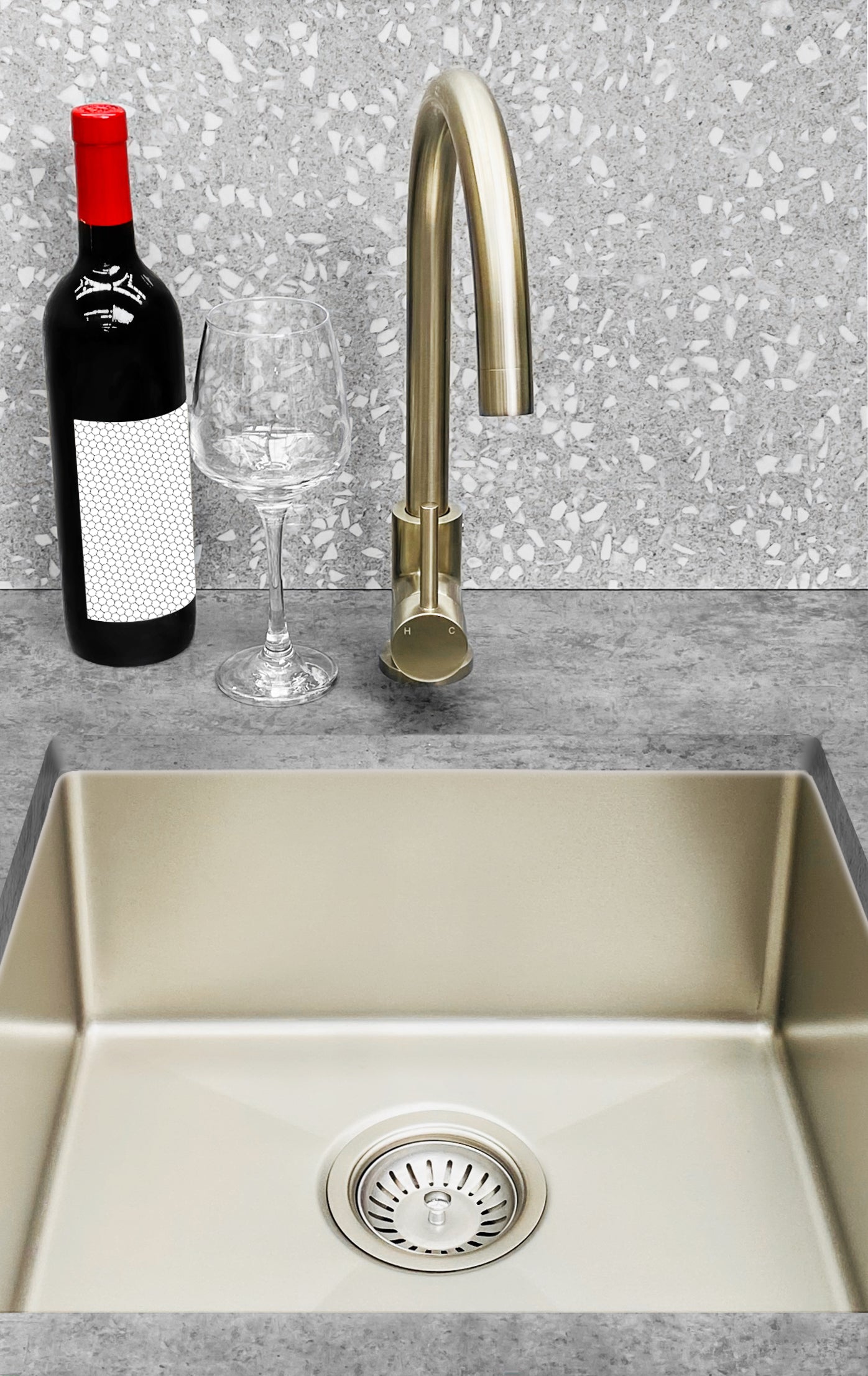Meir Kitchen Sink Single Bowl 380 x 440
