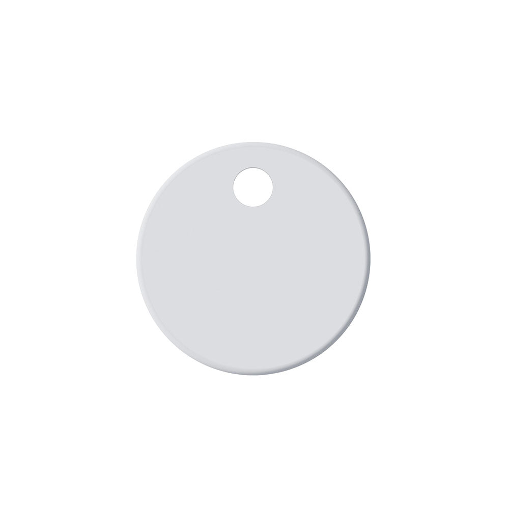 Matte White Seat Hinge Covers for Standard Seats
