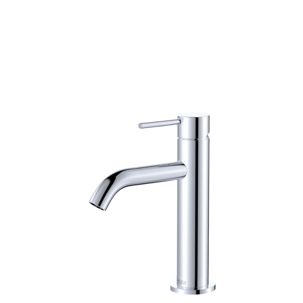Kaya Basin Mixer - Brushed Copper