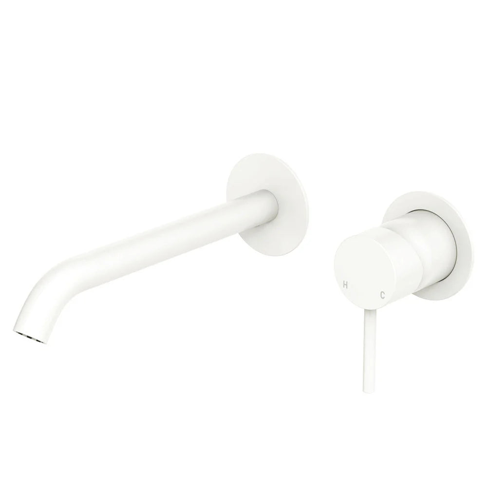 Fienza Kaya Bathroom 9 Piece Package – Matte White