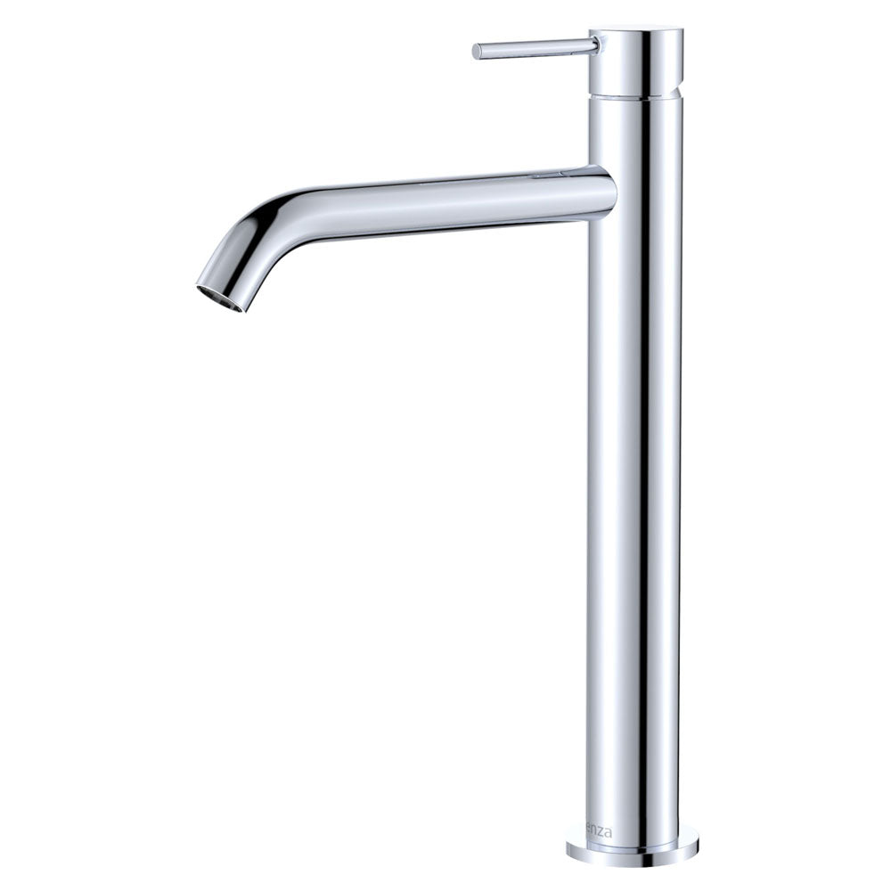Kaya Tall Basin Mixer - Brushed Copper