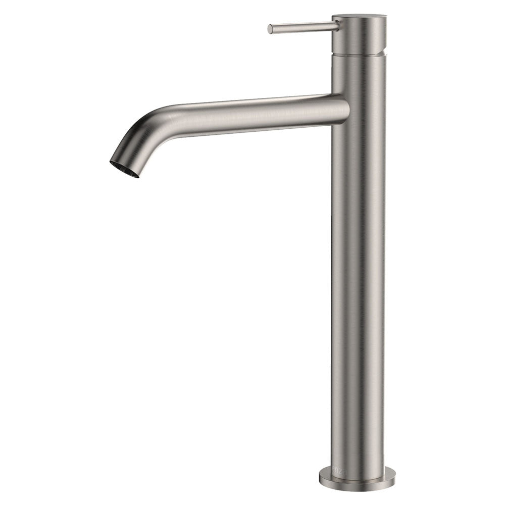 Fienza Kaya 6-Piece Bathroom Package - Brushed Nickel: every piece in the package