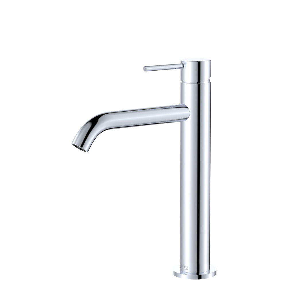 Kaya Medium Basin Mixer - Brushed Copper