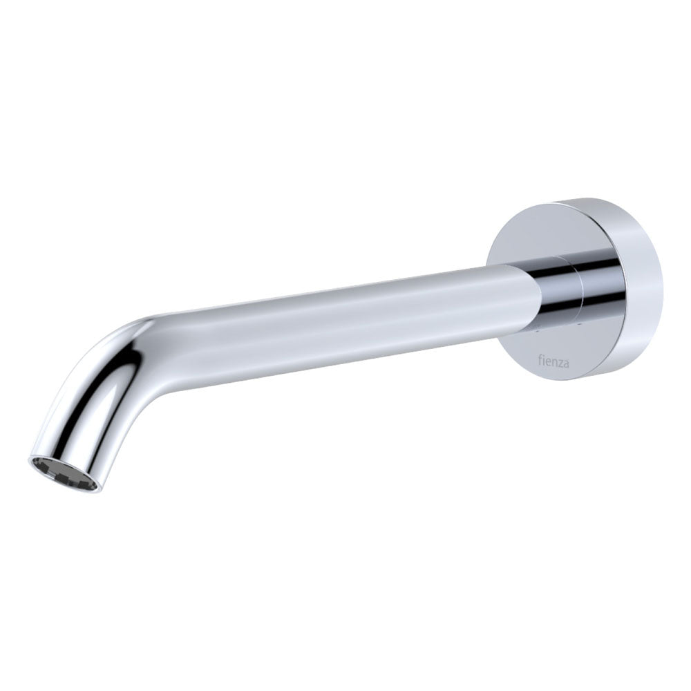 Kaya Wall Basin/Bath Outlet, 220mm - Brushed Copper