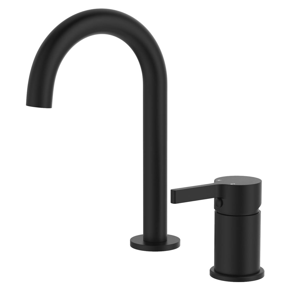 Sansa Hob Mixer Set - Matte Black