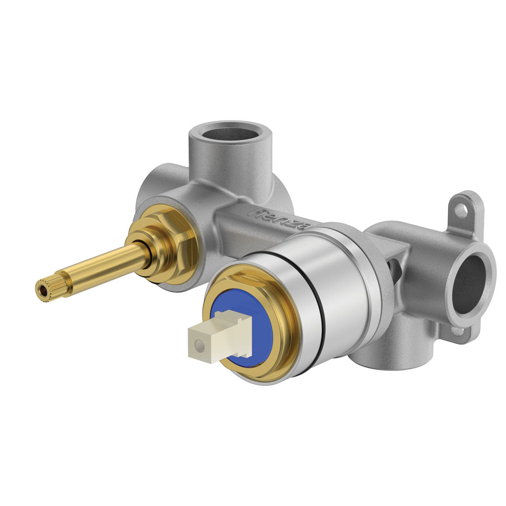 Quik-Switch Universal Wall Diverter Mixer Body - Horizontal