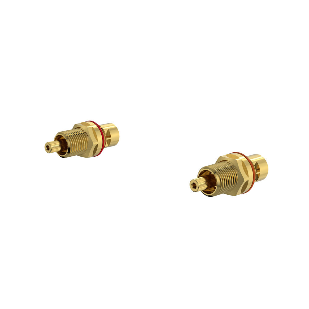 Universal Wall Tap Hot/Cold Spindle Set