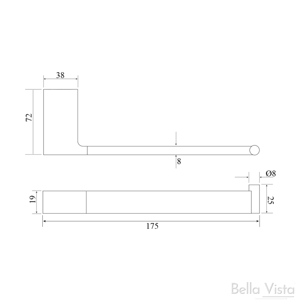 Bella Vista Milos Toilet Paper Holder