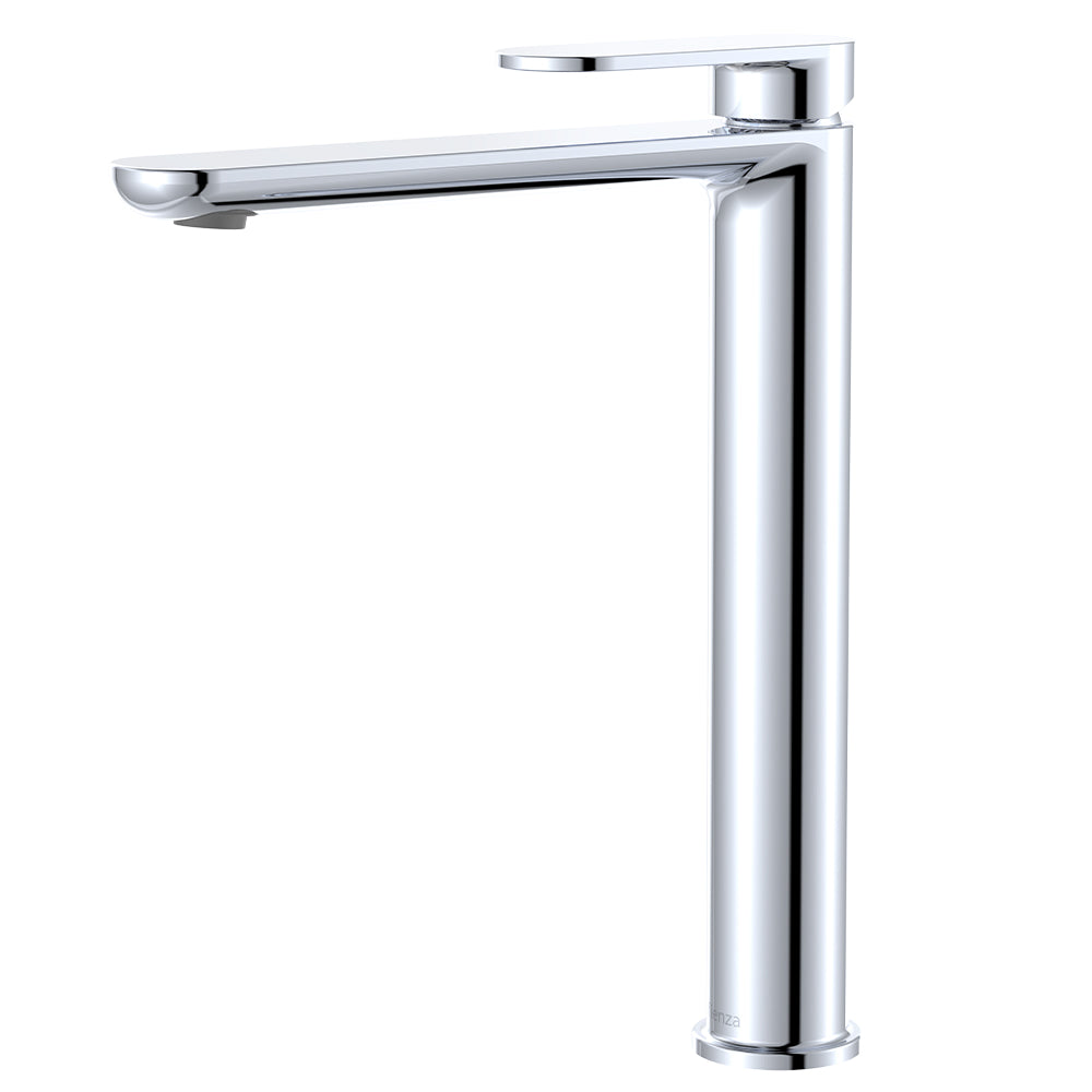 Empire Slim Cold Start Tall Basin Mixer - Brushed Copper
