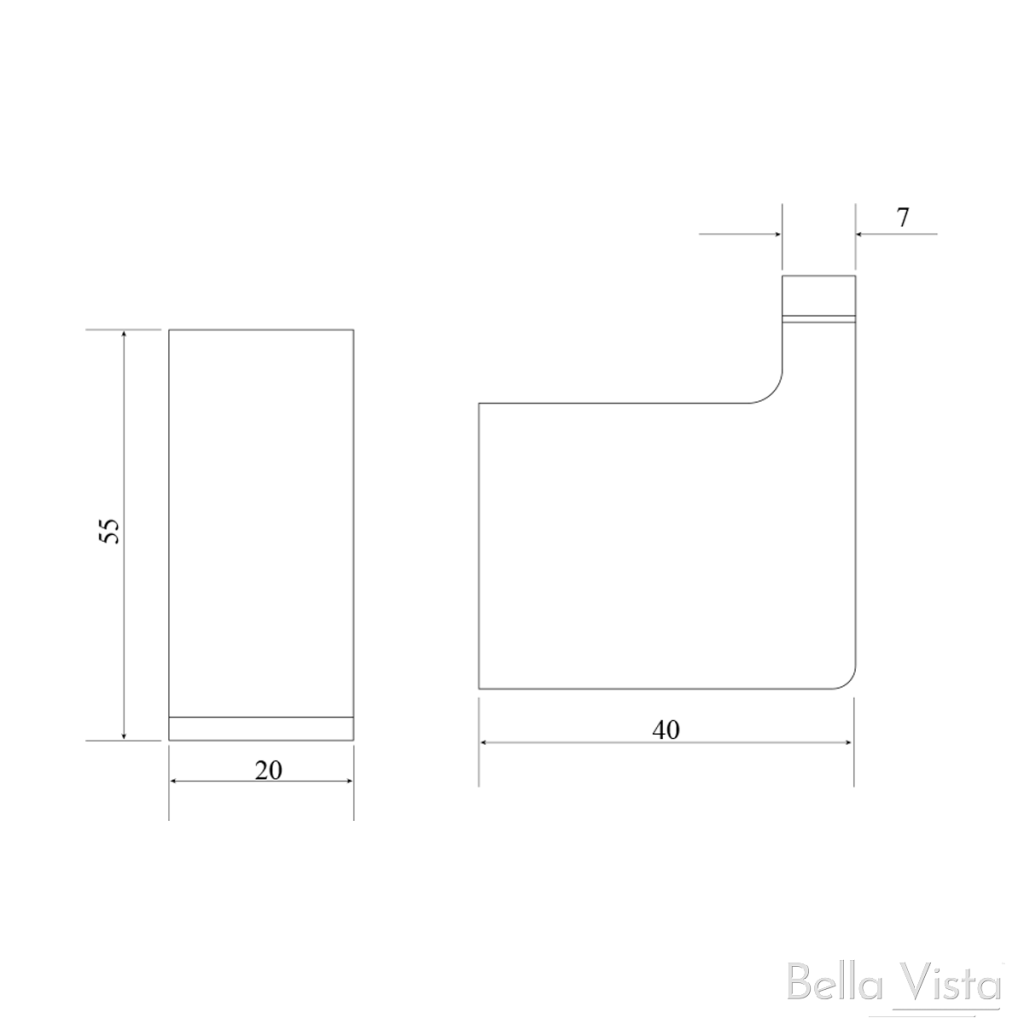Bella Vista Milos Robe Hook