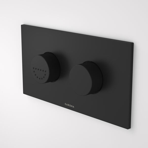 Caroma Invisi Series II® Round Dual Flush Plate & Buttons (Plastic)