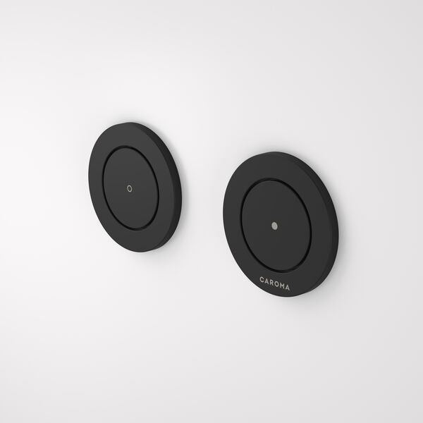 Caroma Invisi Series II® Round Dual Flush Remote Buttons (Plastic)