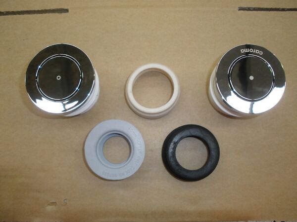Caroma Invisi Series II Dual Flush Compact Panel & Button Replacement Pack