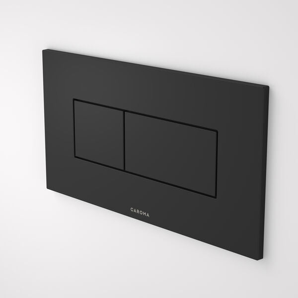 Caroma Invisi Series II® Rectangle Dual Flush Plate & Buttons (Metal)