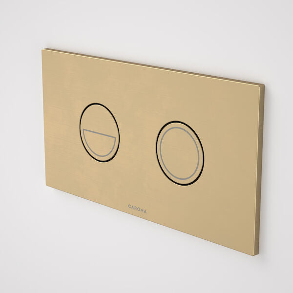 Caroma Invisi Series II® Round Dual Flush Plate & Buttons