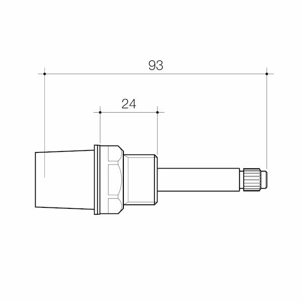 Dorf C/Disc Cartridges Basin-1/2T(20T)PR - Lead Free