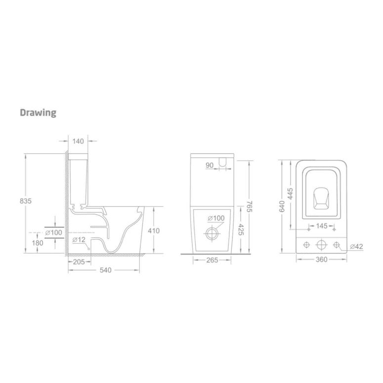 ACQUA-II Toilet Suite