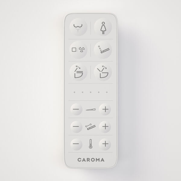 Caroma Urbane® II Bidet Cleanflush® Wall Faced Close Coupled Bottom Inlet Toilet Suite (with GermGard®)