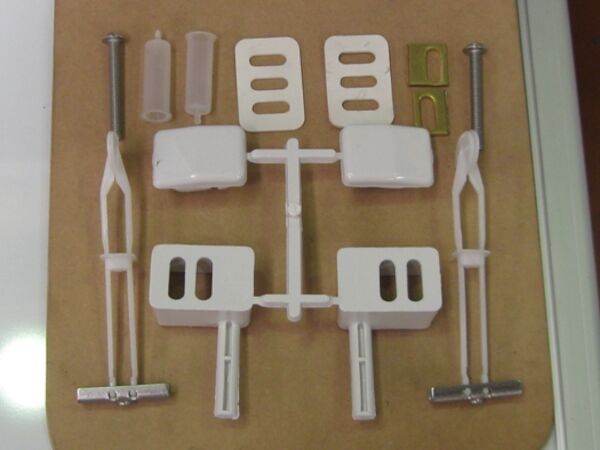 Caroma PEDIGREE SEAT HINGES LEDA