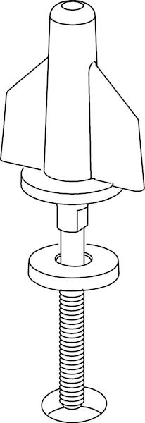 Caroma FIXING & NUT STUD PACK
