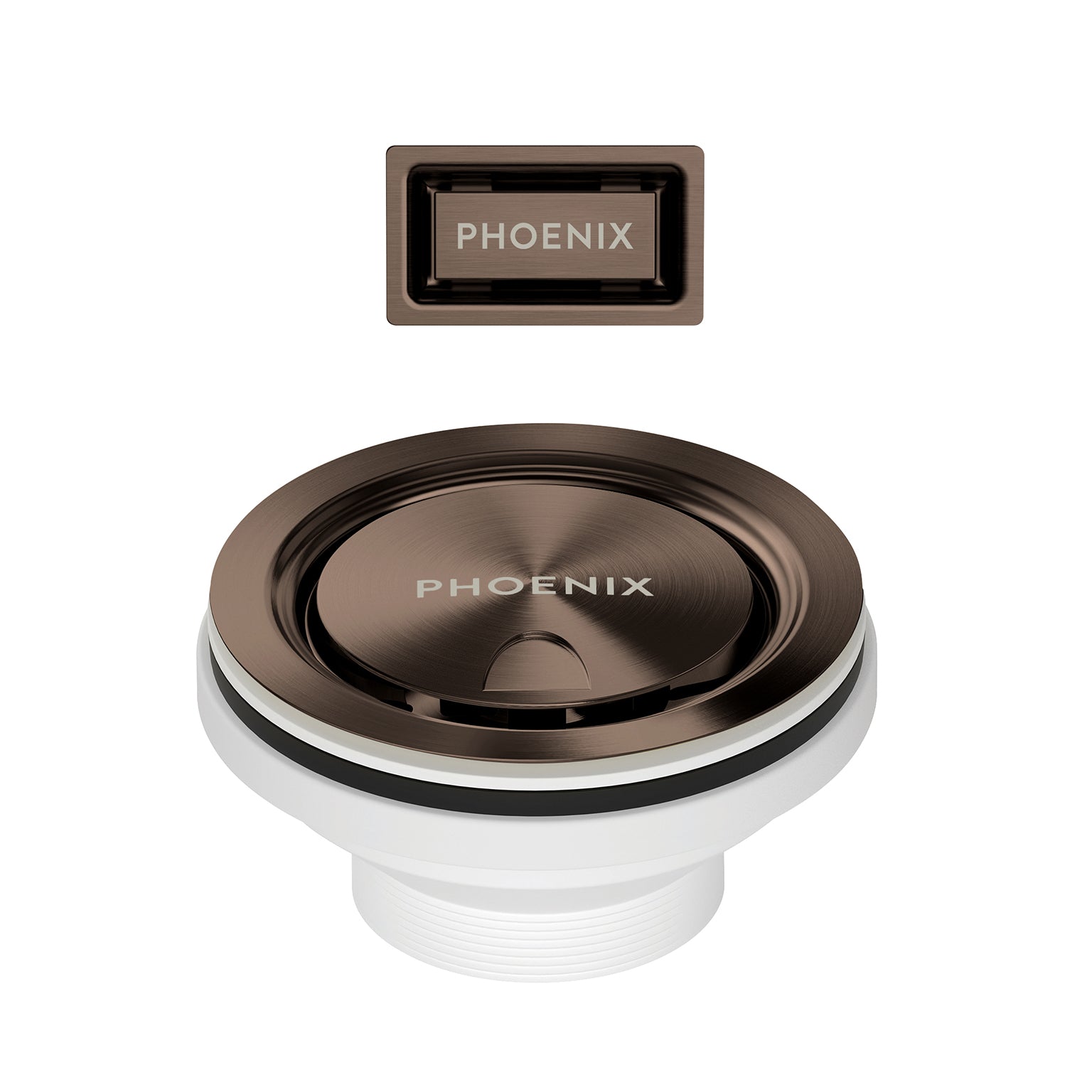 Phoenix Covered Sink Basket Waste with Overflow