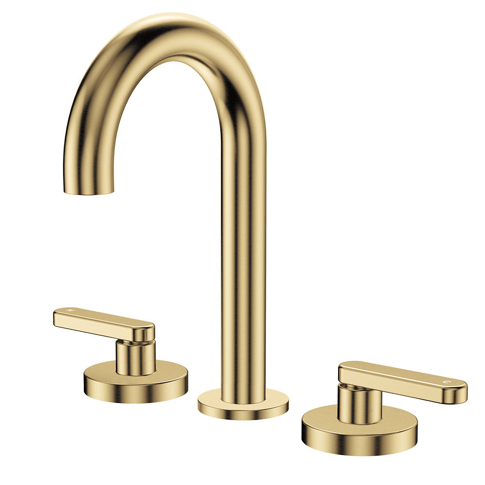 Kaya Round Hob Set, Lever Taps - Urban Brass