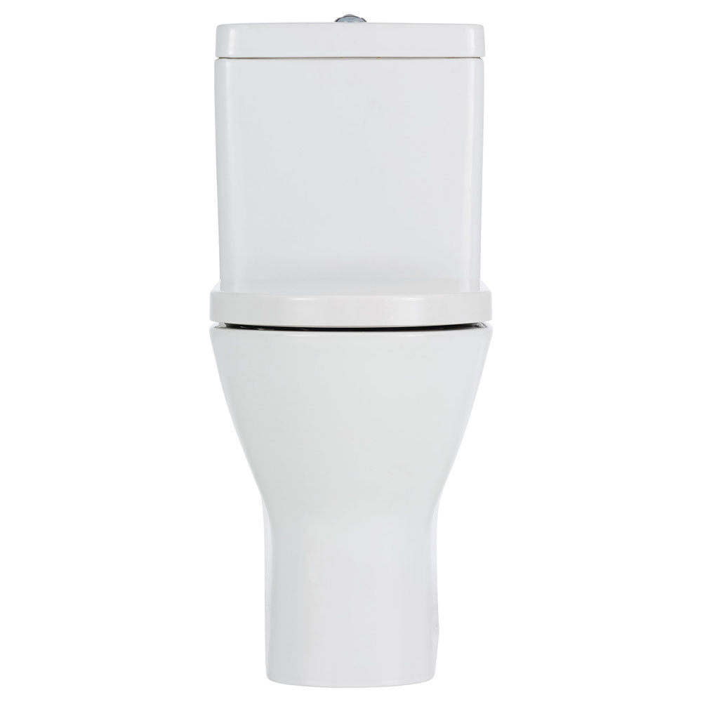 Fienza RAK Resort Back-to-Wall Toilet Suite, Gloss White with Bottom Inlet