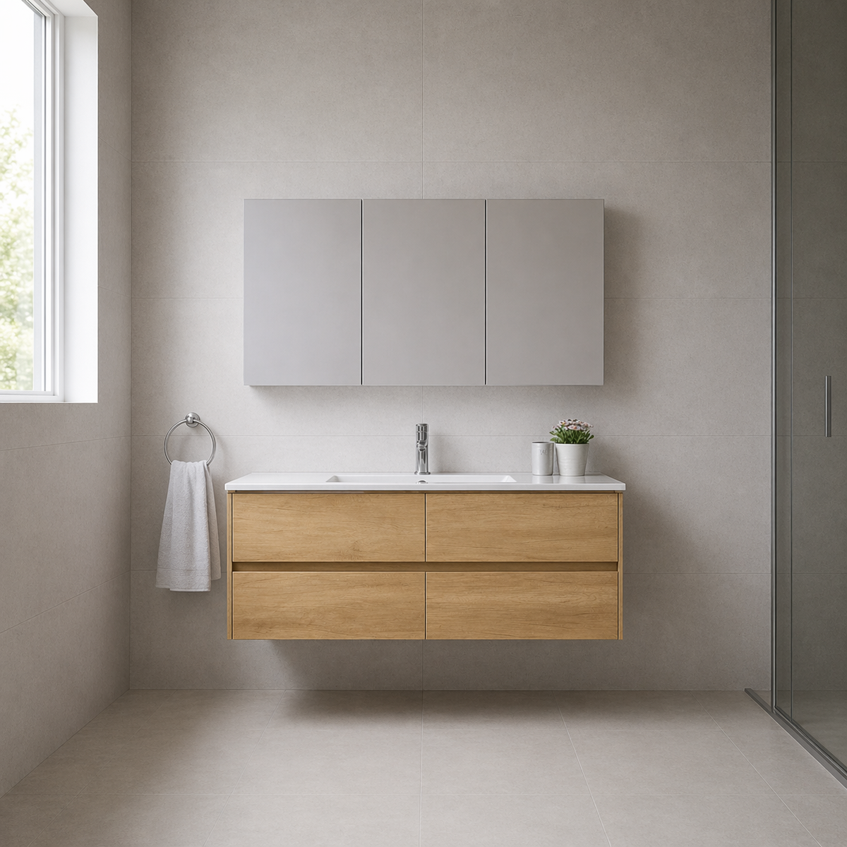 NUTRO Wall Hung Vanity