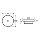 JESS Half Insert Basin (WB 3636)