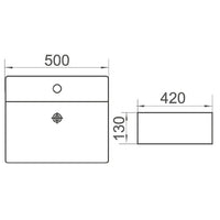 BRAVO 500 Above Counter Basin (WB 6042S)