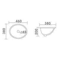 SOTTO Under Counter Basin (WB 908)