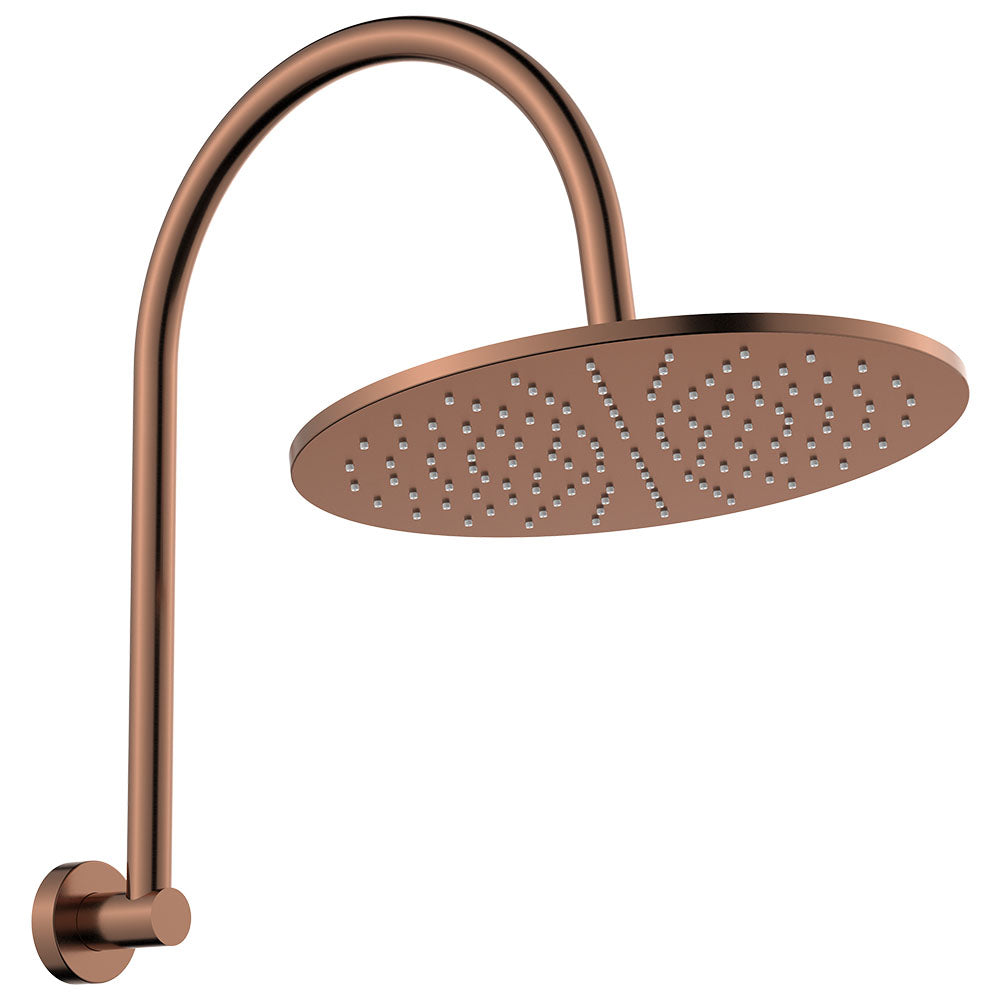 Empire Slim Curved Shower Arm Set