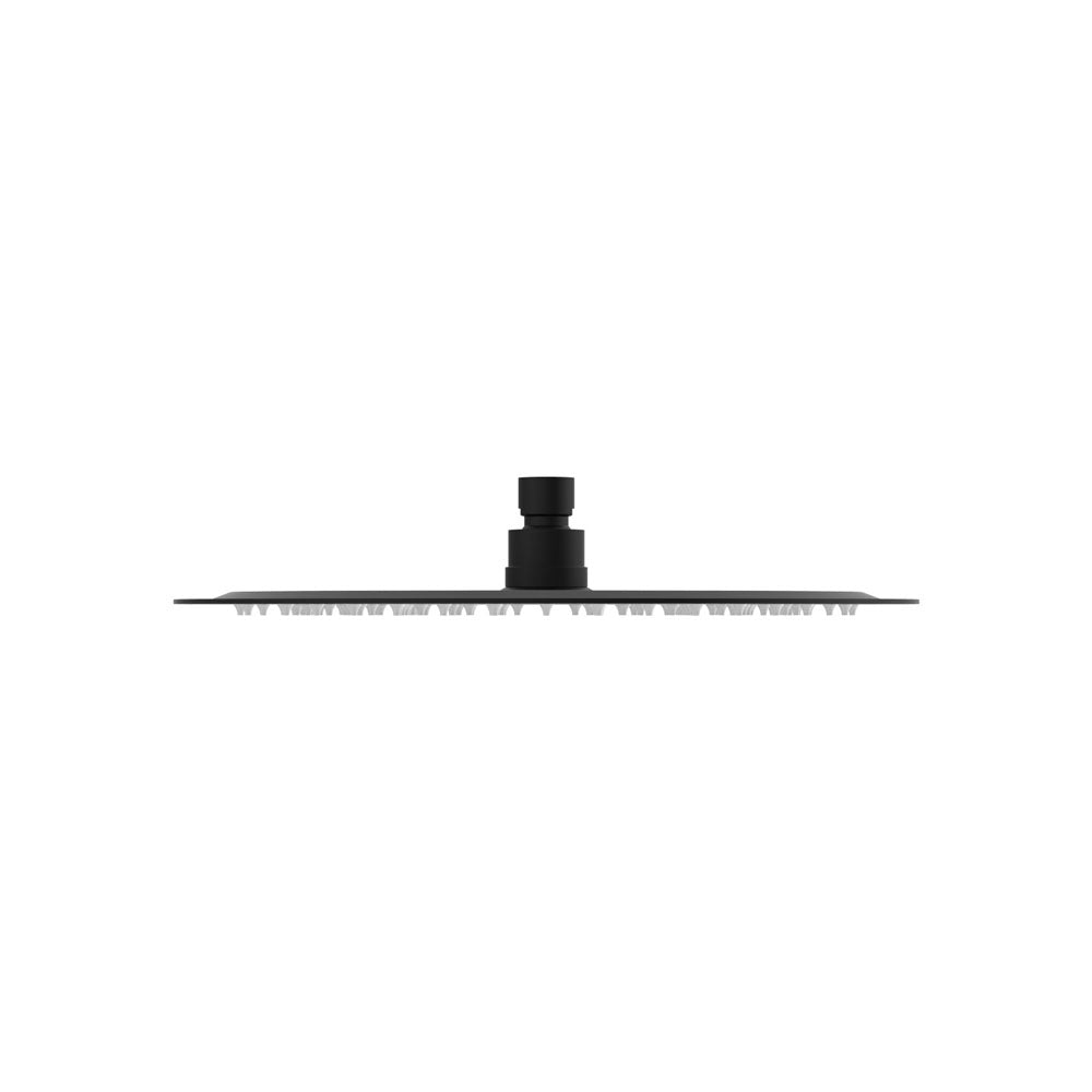 Slice Round Shower Head, 300mm - Matte Black
