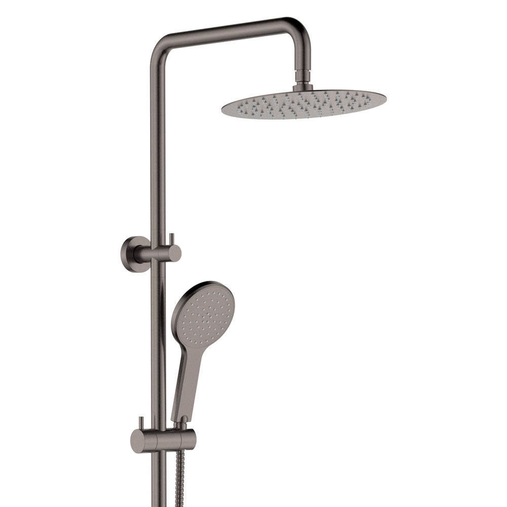 Fienza Kaya Twin Shower - Gun Metal