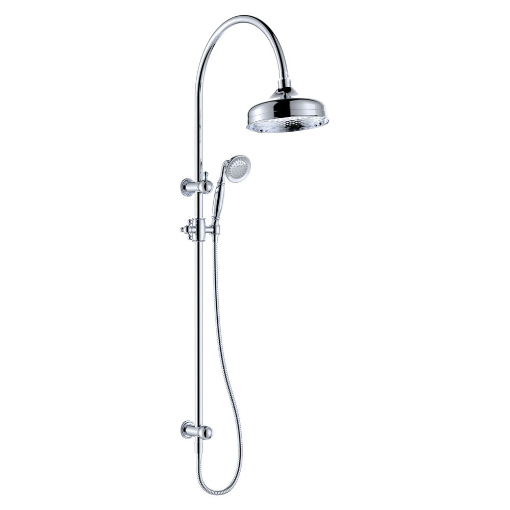 Lillian Twin Shower - Chrome