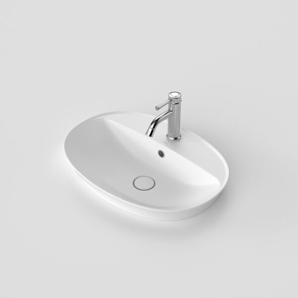 Caroma Riviere Inset Basin - 1 Tap Hole