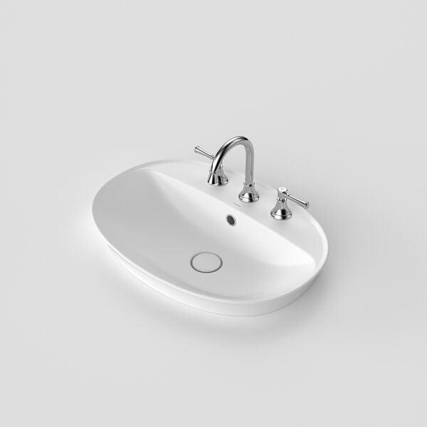 Caroma Riviere Inset Basin - 3 Tap Hole