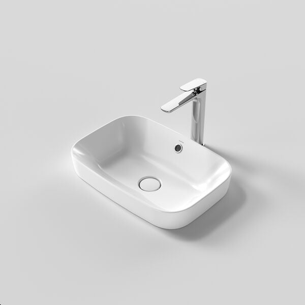 Caroma Forma® II Inset Basin w/Overflow GermGard® (No Tap Hole)